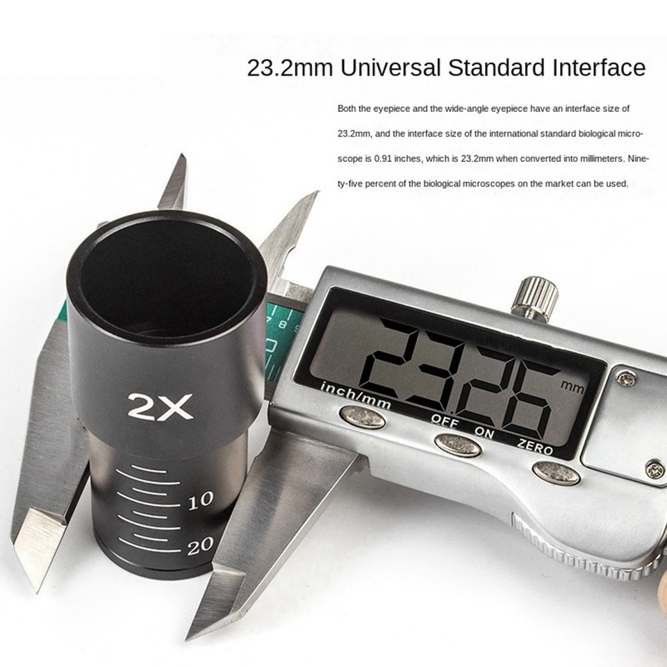 0,7x Barlow Linse Für Mikroskope - Mehr Arbeitsabstand, 48mm Gewinde