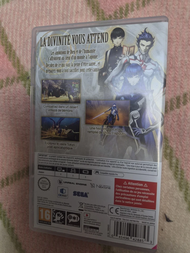 Shin Megami Tensei V (Nintendo Switch, 2021) (Copertina In Francese, Multilingua, foto 2 di 2