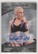 2021 Upper Deck AEW Spectrum Auto Penelope Ford #42 Auto 0e3