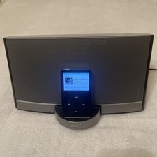 Bose SoundDock N123 Digital Spkr System iPod Dock w/ Remote Case- WORKS GREAT