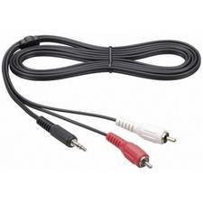 Thomson 5m Adapter Cable AUX 3.5mm Jack Plug to 2x RCA Cinch Cable Audio