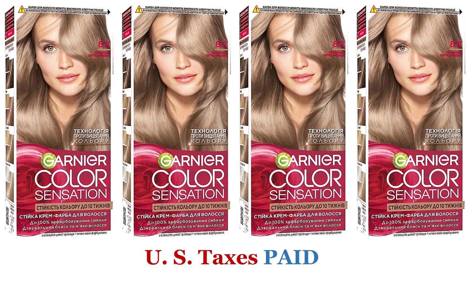Sensation 8.11 Pearl Light Blonde Permanent Color 110ml 3.7 Fl Oz