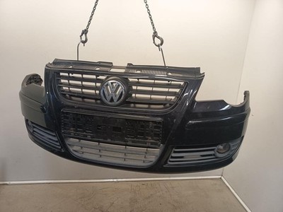 VW Polo 9N3 original Stoßstange Fänger vorn Front C9Z Black Magic Bj 2006