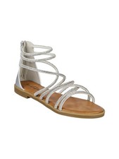 Hosis Sandali donna gioiello con tallone chiuso e zip