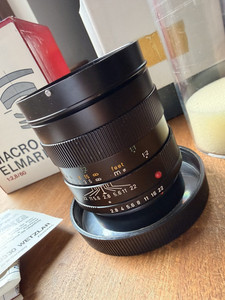 Leica Macro-Elmarit-R 60mm f2.8 Boxed 11203 + Original Receipt & Card - FUNGUS