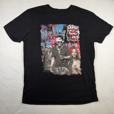 Nelly Where The Party At Tour Men's Graphic T-Shirt Black 2025 Casual Comfort