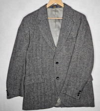 Pendleton Jacket Blazer Suit Sport Coat Wool Tweed 42 Gray/Black multi colors