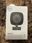NEW Dell Webcam Camera WB3023 (2K QHD 1440p) OEM Genuine Factory Sealed HDR