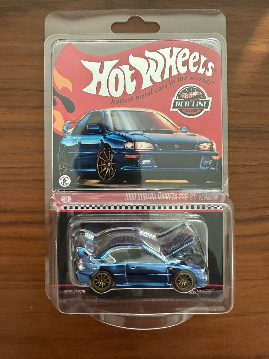 Hot Wheels RLC Red Line Club Exclusive 1998 Subaru Impreza