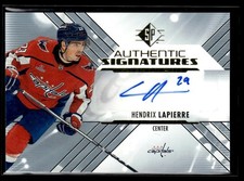 2023-24 Upper Deck SP Hockey Authentic Signatures #AS-HL Hendrix Lapierre
