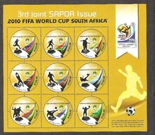 2010 MALAWI 753 SAPOA FIFA World Cup Souvenir Sheet PO Fresh Mint NH