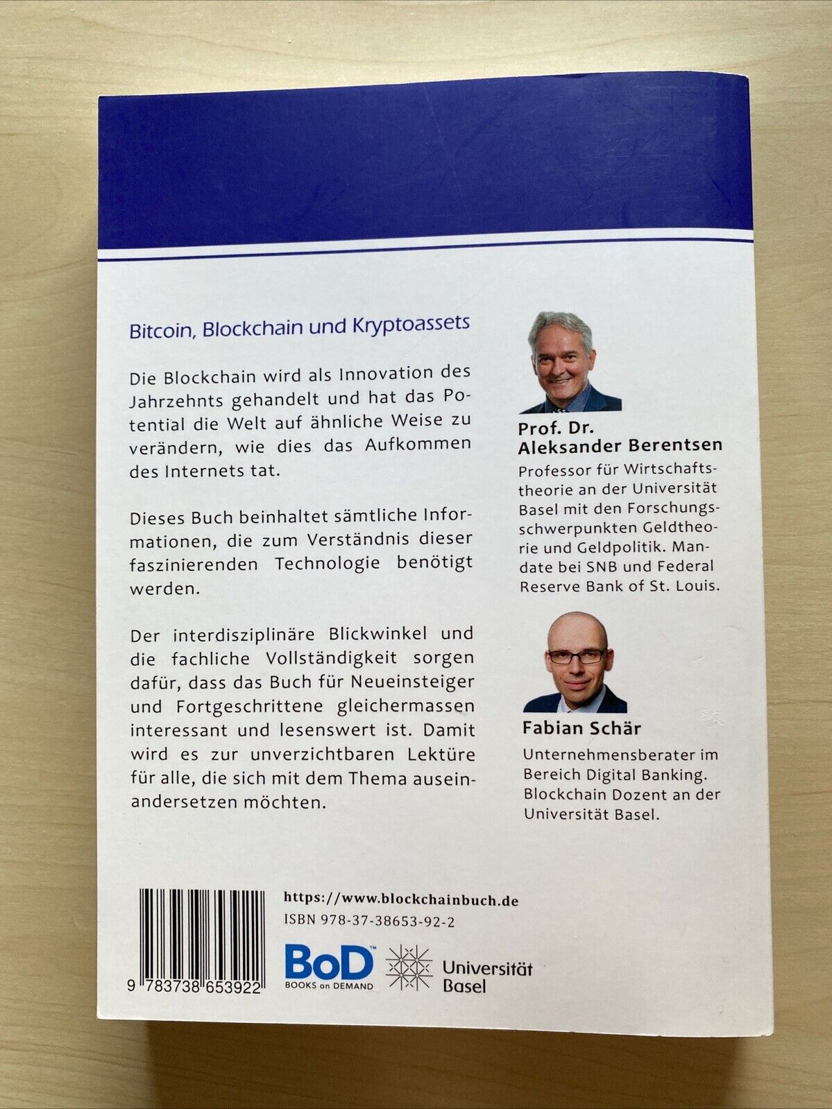 Thumbnail - Bitcoin, Blockchain Und Kryptoassets Von Fabian Schär (2017,