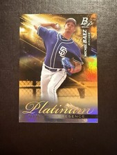 2018 Bowman Platinum Platinum Presence Michel Baez #PP-4 Orange Refractor /25