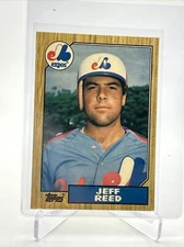 1987 Topps Traded TIFFANY Jeff Reed Baseball Card #100T Mint FREE SHIPPING