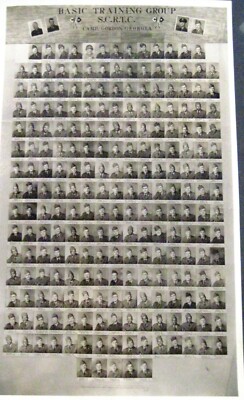 March 1953 Basic Training Group S.C.R.T.C. Camp Gordon, GA Company 4  *