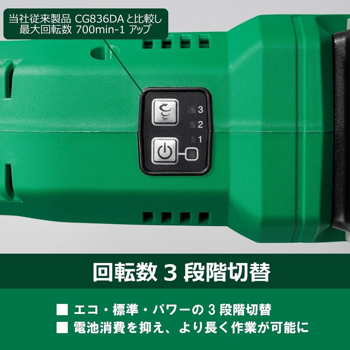HiKOKI 36V Grass Trimmer CG36DB 230mm Two-Handed Handle CG36DB(NN 