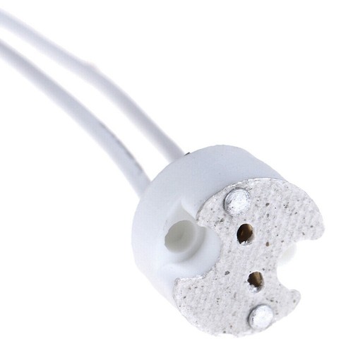 10Pcs / 20Pcs MR16 Base Ceramic Holder Socket Wire Connector GU5.3 Led Lamp - Picture 8 of 11