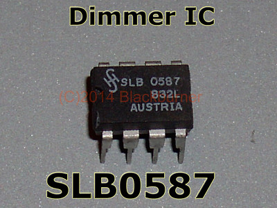 SLB0587 Touch Dimmer IC Original Siemens  (DIP)  NEU 1, 2 Stck.