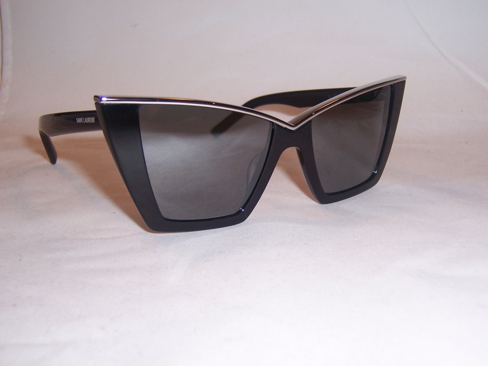 NUOVI OCCHIALI DA SOLE SAINT LAURENT SL 570 002 NERO ARGENTO 54MM AUTENTICI 570