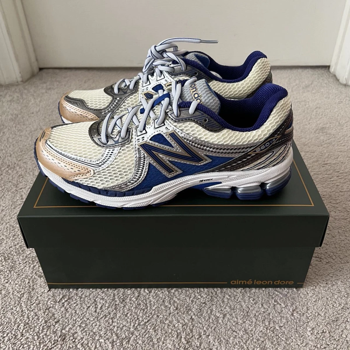 Size 11 - New Balance 860V2 Aime Leon Dore Blue FAST SHIPPING ✈️ ML860AM2