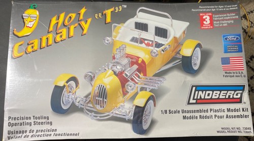 Lindberg Ford Hot Canary "T" 1/8 73045 FS NEU Modellbausatz