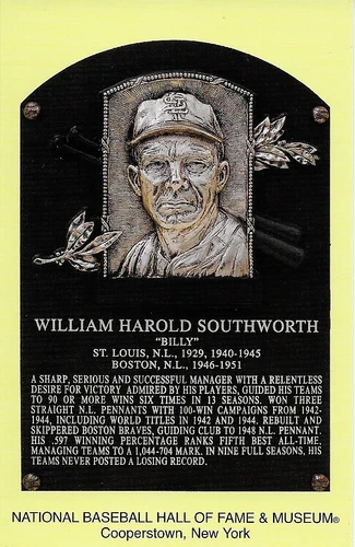 Baseball HOF Plaque Postcards Postmarked on Induction Day 1993-Present You pick.