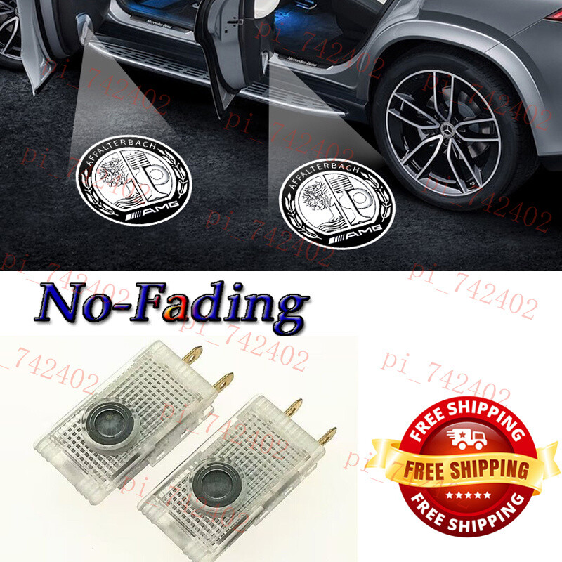 2pcs LED Door Projector Lights for Mercedes E-Class W210 Sedan 1995-2003  