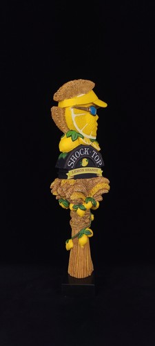 (T55) Shock Top Lemon Shandy 12” Tall Beer Tap Handle - Used - Picture 3 of 13