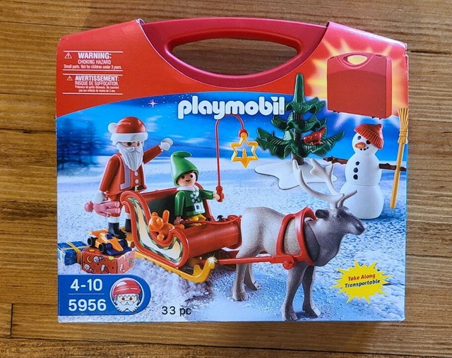 playmobil santa sleigh
