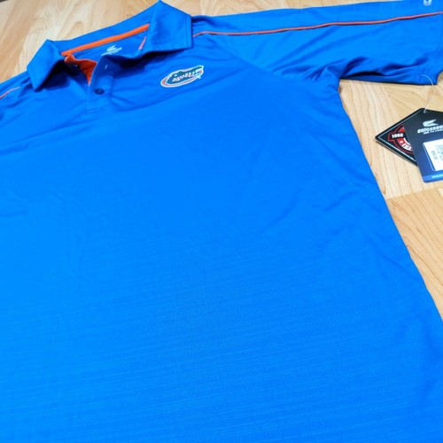 Colosseum University of Florida Gators Polo Size Large Blue New $50 - Picture 4 of 8