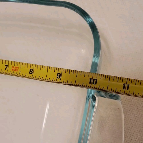 Original Rare France ๐ซ๐ท PYREX De Corning Square #226, 10" 2 Handles vintage - Picture 17 of 19