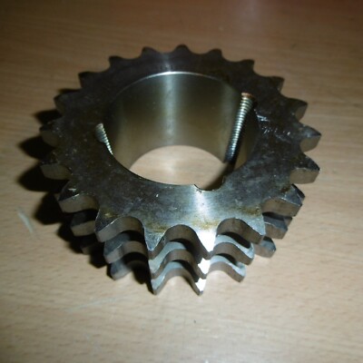 Taperlock Kettenrad Scheibe 5/8 x3/8 / 3  Zoll Z= 19 triplex, Taper Lock 1610