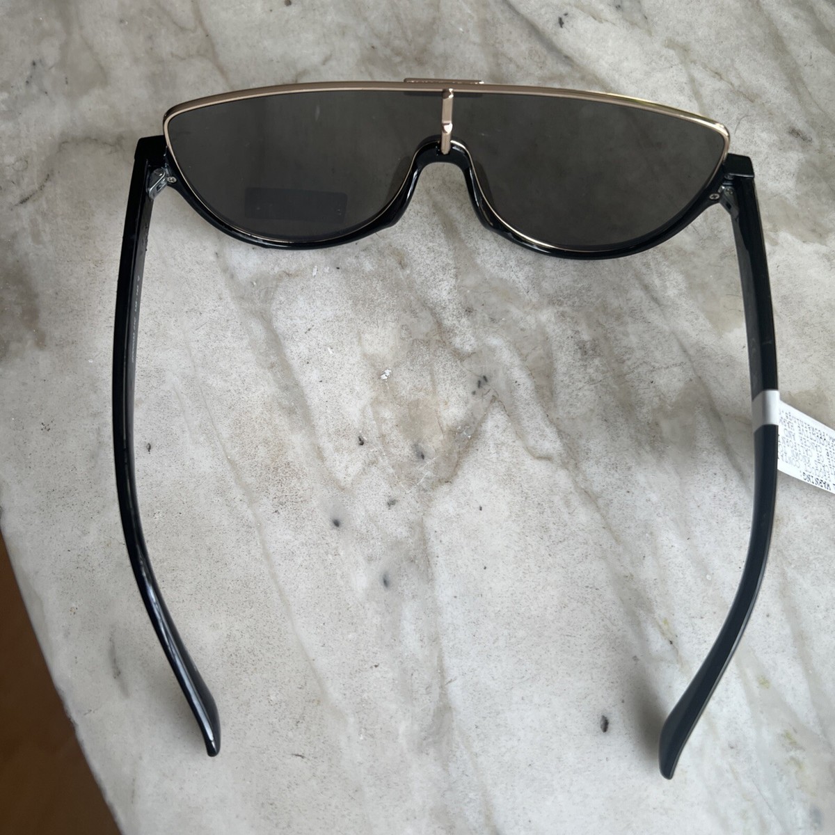 *NWOT* GUESS | Aviator Shield | Black & Mirror Gold | Sunglasses Shay Tortoise Mirrored Aviator Sunglasses by FREYRS Eyewear main image 2
