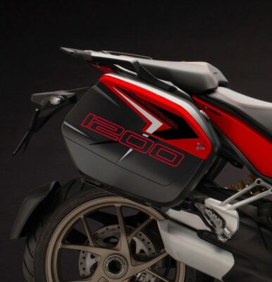 Sticker Set Koffer Ducati Multistrada 1200 2015-2019 Red Style