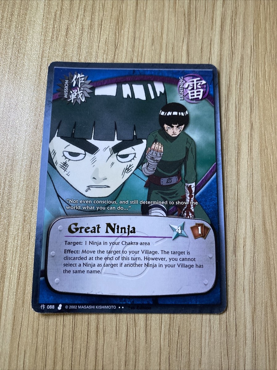 2006 Naruto Collectible Card Game: The Path to Hokage Zabuza