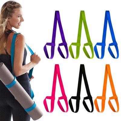 elastic yoga mat strap