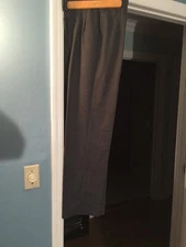 Smart Parts Grey Flannel Style Women's  Dress Pants Size 11/12