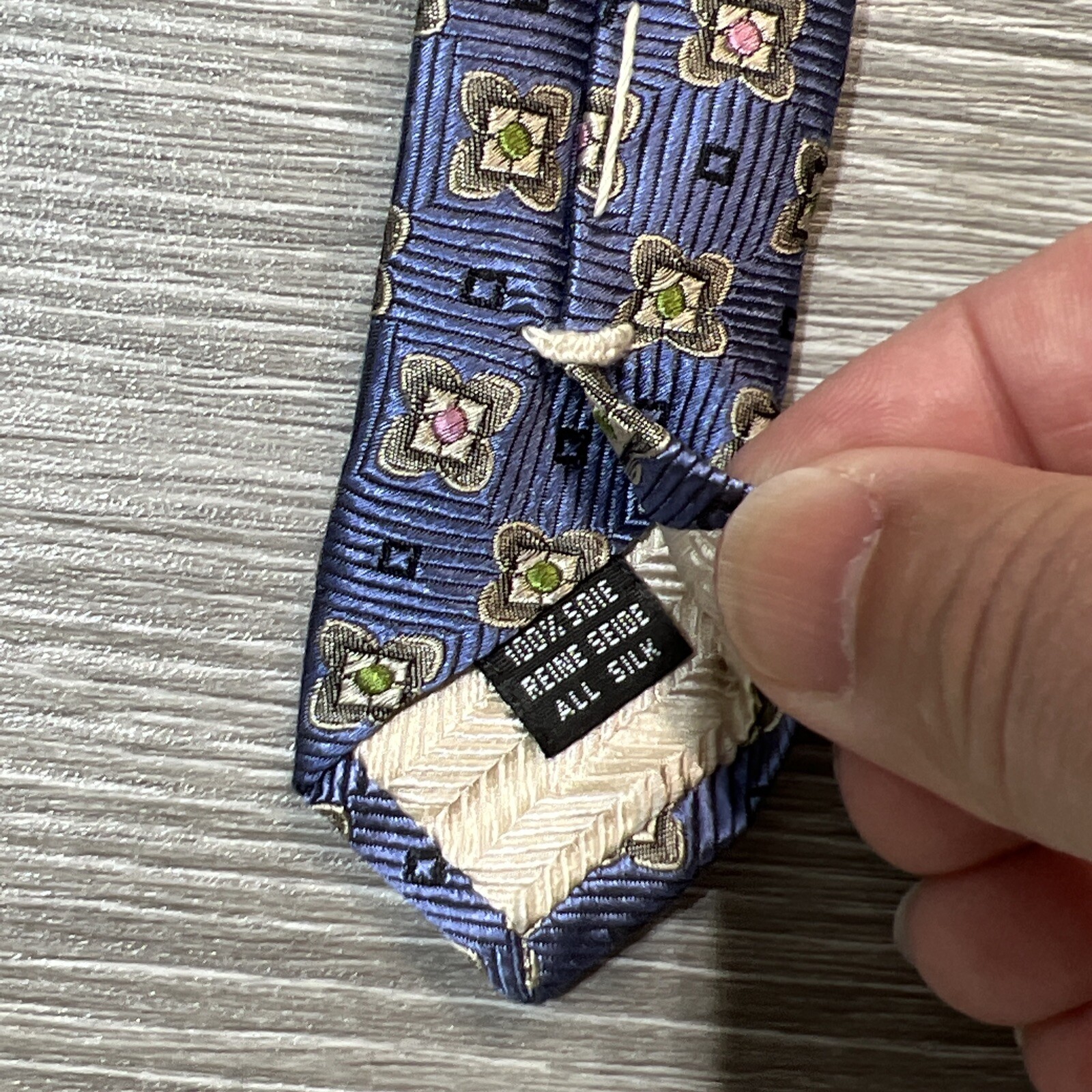 Mark Pendleton Reserve Tie Men Handmade Blue Luxu… - image 8