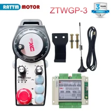 6 Axis Wireless MPG Handwheel Manual Pulse Generator CNC Controller ZTWGP-3