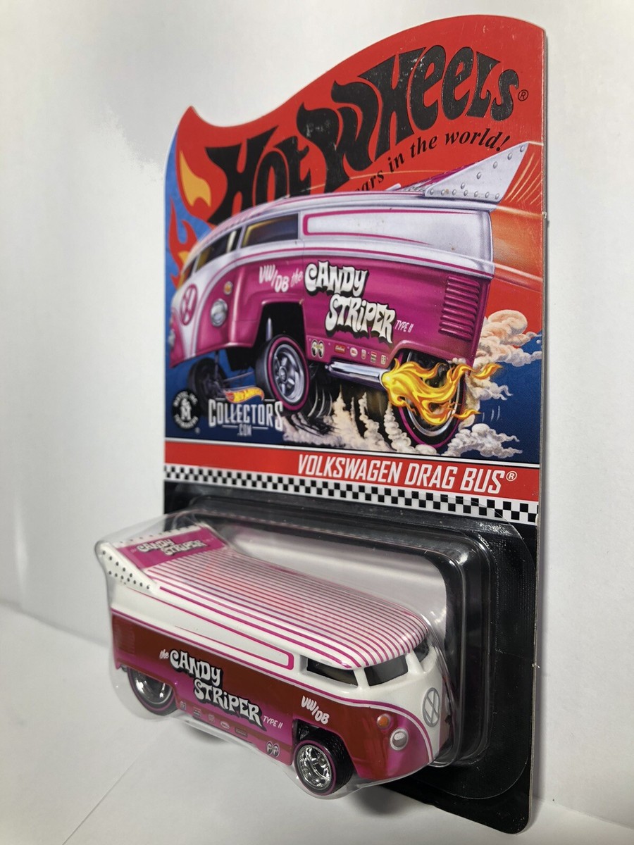 ミニカー Hotwheels RLC VW Drag Bus PINK 2021 Hot Wheels Collectors RLC Exclusive Volkswagen Drag Bus
