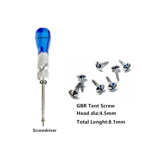 Dental Bone Tack GBR Tenting Screw Guided Bone Regeneration Membrane Pins Holder - Picture 1 of 14