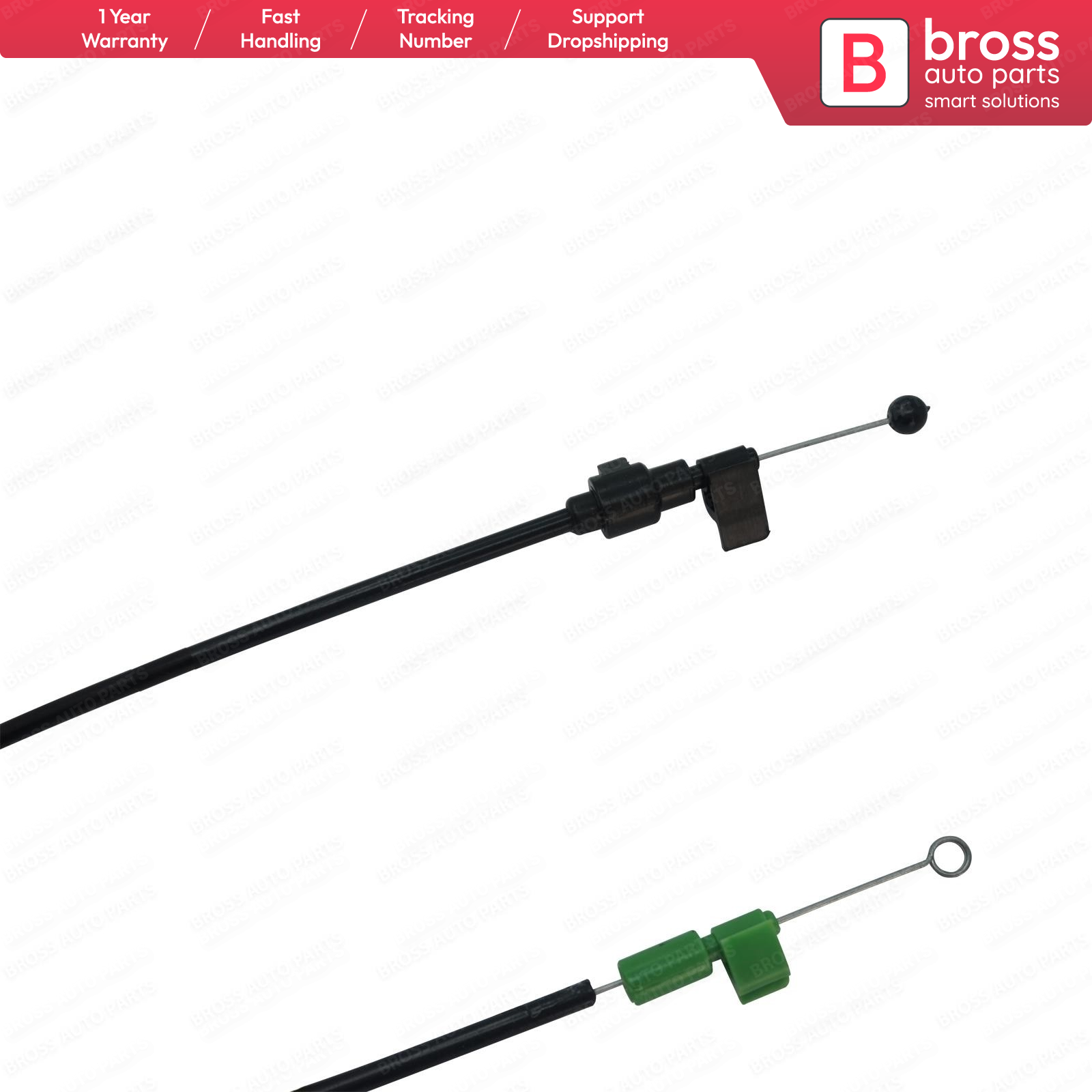 Temperature Heater Flap Control Cable 7H2819837C for VW Transporter T5