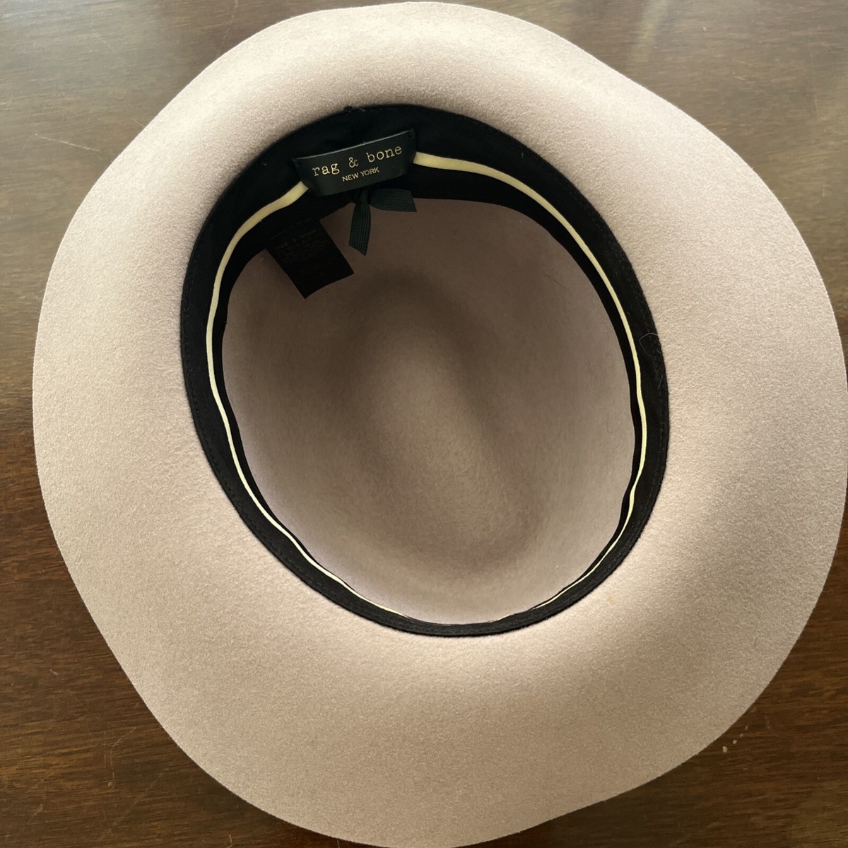 Rag & Bone Floppy Brim Fedora—dusty light pink Caroline Fedora Packable Sun Hat for Women - Wallaroo Hats  main image 3