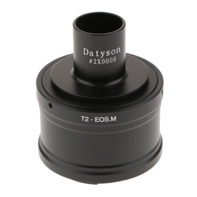 23.2mm Microscope Tube+T2 Ring for Canon EOSM EF-M Mirrorless Cameras