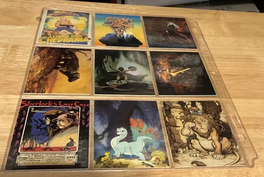 1993 Lost Worlds by William Stout Trading Card Set Comic Images | eBay