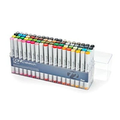 Too Copic Sketch 72 Color C Set Ethanol-Based Ink Sketch Markers Multi Color
