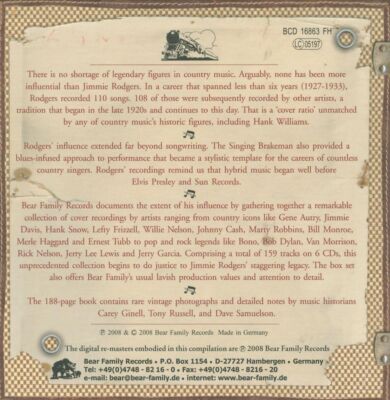 VARIOUS ARTISTS - LET ME BE YOUR SIDE TRACK: THE INFLUENCE OF JIMMY ROGERS NEW C