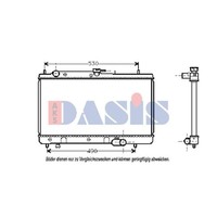 AKS Dasis KüHler WasserküHler MotorküHler FüR Mazda 323 F IV BG 1.6 16V