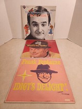 Comedy Record LP 3 Record Lot Ron Carey, Frank Fontaine, Jack Parr