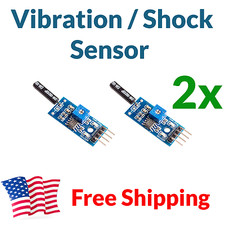 2pcs Vibration Shock Movement Sensor Module for Arduino etc Free USA Shipping 